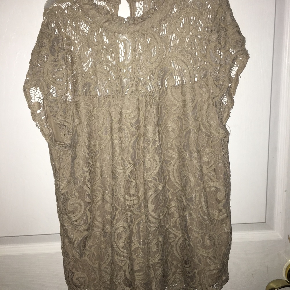 Beige Top